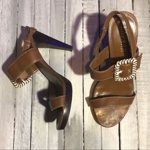 Ralph Lauren Buckle Heels